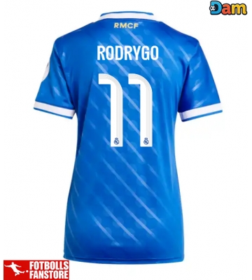 Real Madrid Rodrygo Goes #11 Tredje Tröja Dam 2025-26 Kortärmad